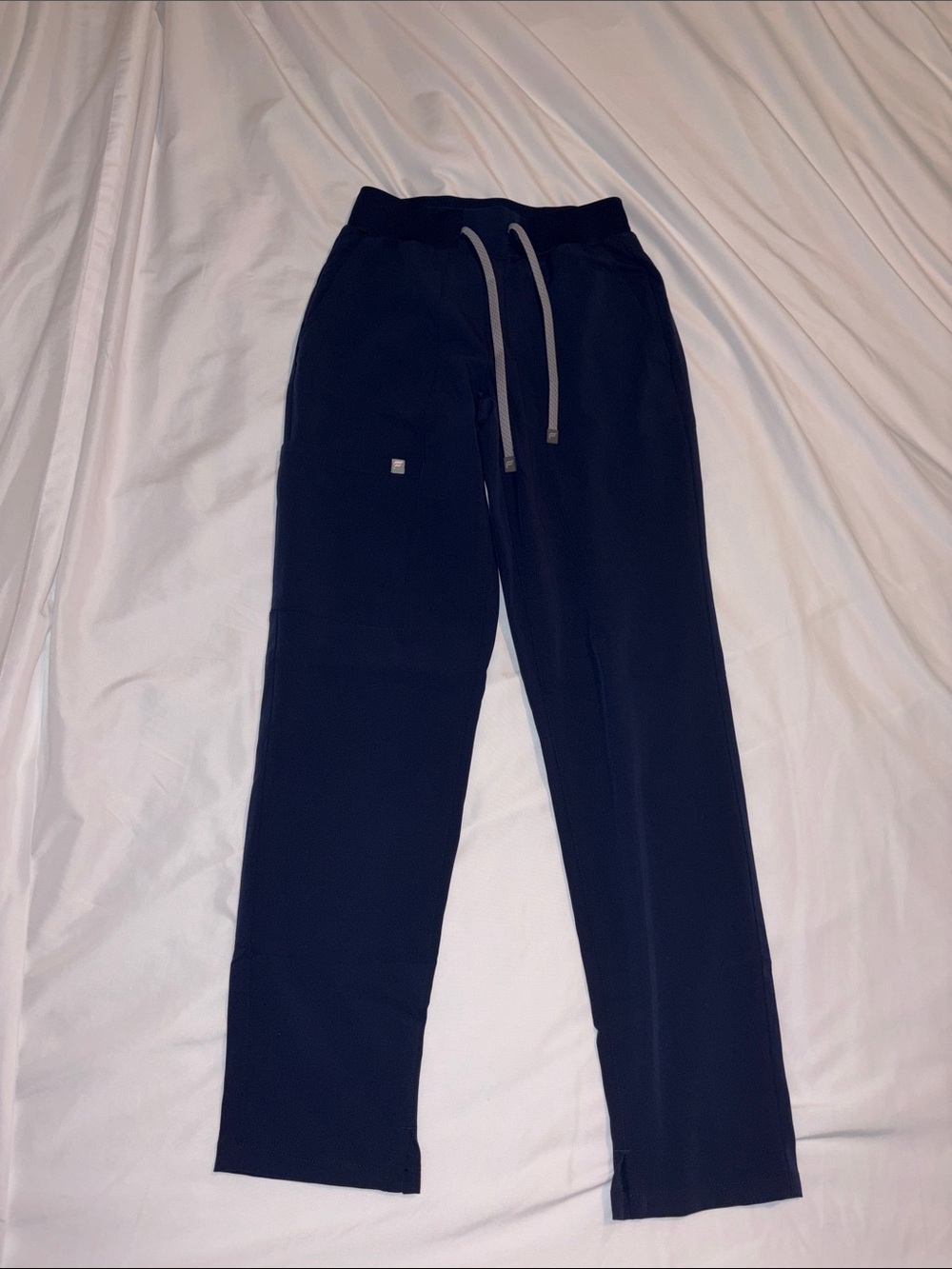 Fabletics Navy women’s Drawstring scrub pants